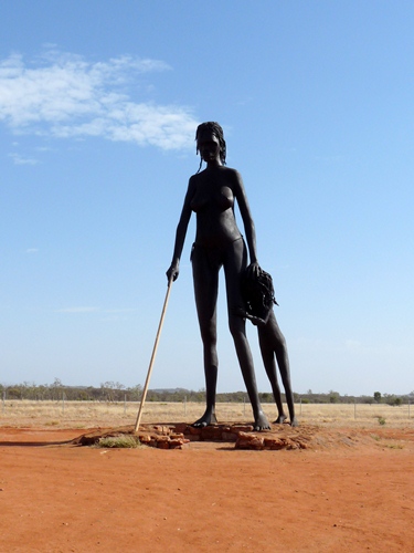 Aboriginefrau Aileron
